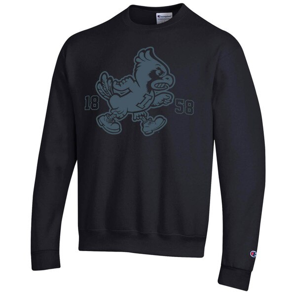 Champion Puff Ink Walking Cy Black Powerblend Crewneck Sweatshirt vendor image